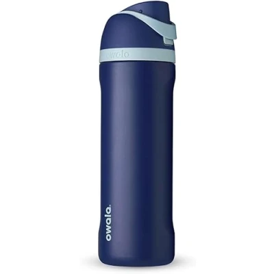 Image of Owala Harry Potter FreeSip Insulated Stainless Steel Water Bottle with Straw, BPA Free Sports Bottle, Great for Travel, 24 Oz, Ravenclaw
