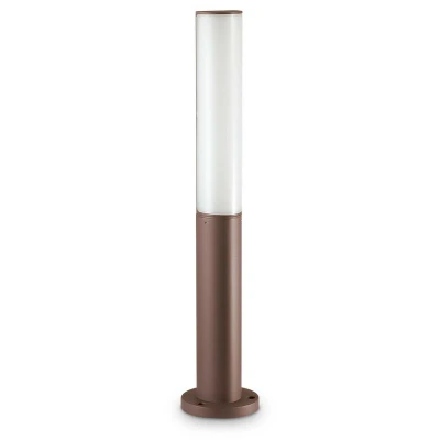 Image of Etere Integrated LED Outdoor Bollard Lamp 1 Light Coffee 4000K IP44