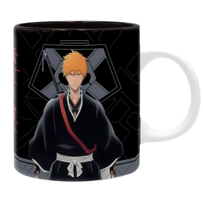 Image of ABYSTYLE Bleach TYBW Ichigo vs Ishida Ceramic Novelty Coffee &amp; Tea 320ml / 11oz Mug