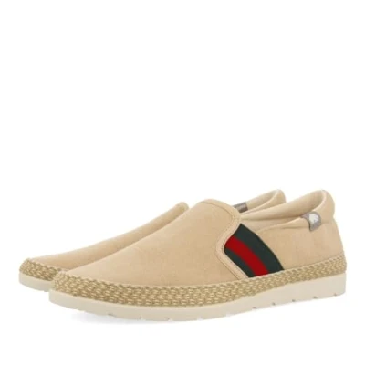 Image of GIOSEPPO Men&#039;s wimer Espadrille Wedge Sandal, Beige, 7 UK