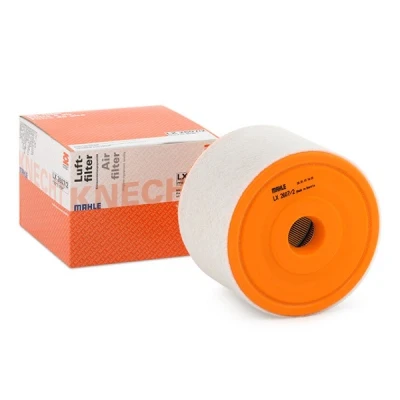 Image of 70549131 Air Filter MAHLE ORIGINAL LX 2607/2 122,0mm 161,0mm Insert AUDI: A6 C7 Saloon, Avant, A8 D4