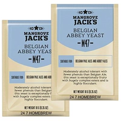 Image of 2x Mangrove Jack’s Craft Series Yeast M47 Belgian Abbey (10g)