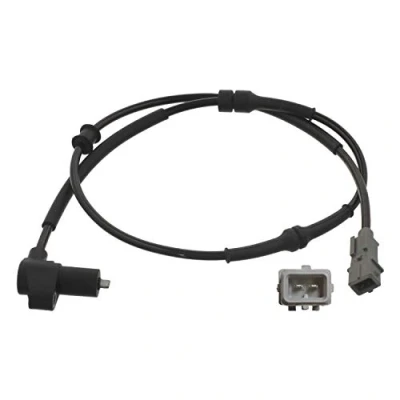 Image of 454566, 454578, 93327326, 96280713 ABS Sensor FEBI BILSTEIN 36951 Front Axle Left, Right 1062mm grey CITROËN: Xsara Picasso