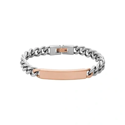 Image of Fossil Men&#039;s Bracelet JF04230998, Estándar, No Material Type, Gemstone
