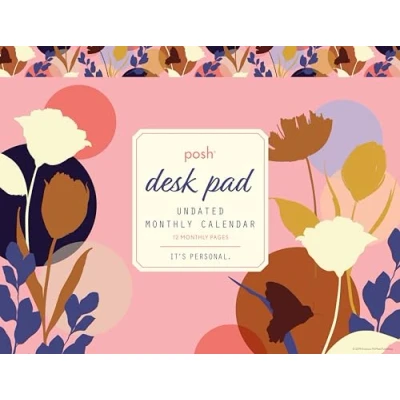Image of Posh Monthly Perpetual Desk Pad