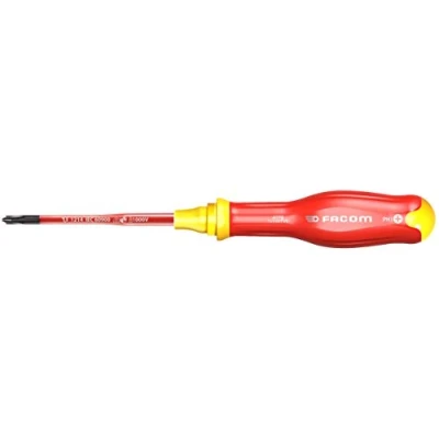 Image of Facom ATPB1X100TVE PROTWIST® Borneo® Slim Insulated 1000V Screwdriver for Phillips® Phillips Screws