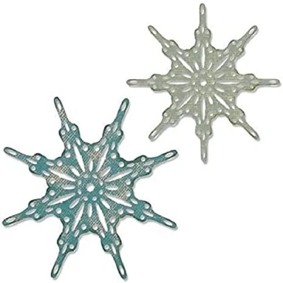 Image of Sizzix Thinlits Die Set 2 Pack 664227 Fanciful Snowflakes by Tim Holtz, One Size