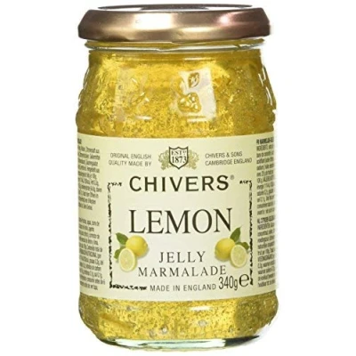 Image of Chivers Lemon Jelly Marmalade Traditional English Recipe 340 Grams