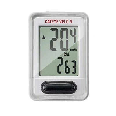 Image of CatEye Velo Wireless Cycle Computer: White