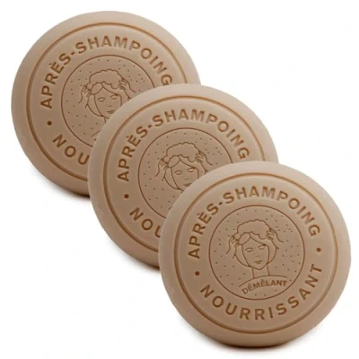 Image of Label Provence French Conditioner Bar Made With Organic Donkey Milk For All Hair 110g Set of 3