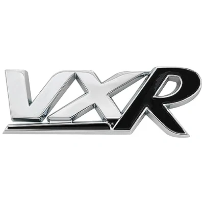 Image of PartyUnix Car Body Emblems Replacement Rear Trunk Tailgate Sticker Chrome Letters for VXR 3D Badge Accessories,A