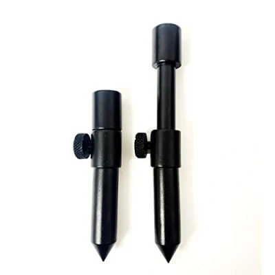 Image of Fishing Supplies 2 Ali 10 15cm Short 16mm Thick Black Carp Coarse BankSticks Bank Sticks Lidsters LTD
