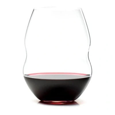 Image of Riedel Swirl Stemless Red Wine Glass, Set of 4
