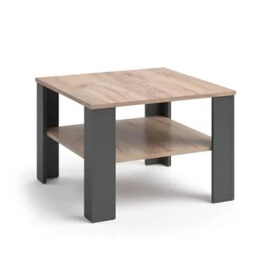 Image of Vicco Coffee table Homer, Anthracite/Sand, 60 x 42 cm