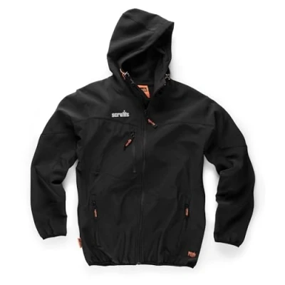Image of Scruffs Worker Softshell Jacket Black L