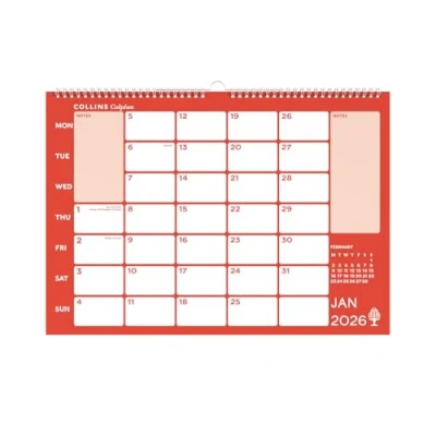 Image of Collins Colplan A3 Monthly Wall Diary Calendar 2026 (CMC 26)