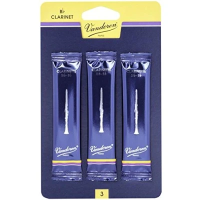 Image of VANDOREN Reeds Clarinet Bb 1.5 Traditional (3 Pack)