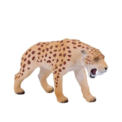 Image of MOJO Smilodon Prehistoric Dinosaur Model Toy Figure