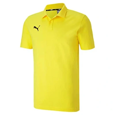 Image of PUMA Team Goal 23 Casuals Polo Cyber Yellow, Small