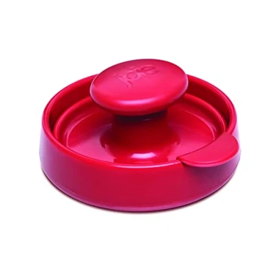 Image of Joie 51010 Burger Press and Patty Maker, LFGB Approved BPA Free, Plastic, Red