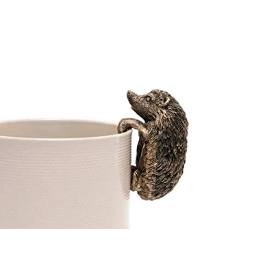 Image of Pot Buddies Handmade Hedgehog Figure Plant Hanger Decorative Hanging Garden Ornament Flower Planter Figurine
