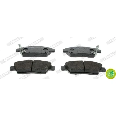 Image of 06450S5AE50, 06450S5AG00, 06450SAAG00, 45022S04505, 45022S04E60 Brake pad set FERODO PREMIER ECO FRICTION FDB776 HONDA: CIVIC 7 Hatchback, 8