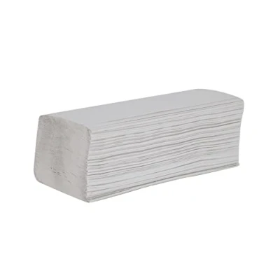 Image of Interfold V Fold Paper Hand Towels White 2 Ply CarebyMail Healthcare (3 Sleeves 600 Towels)
