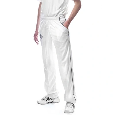 Image of Unisex&#039;s Cricket, White, Medium Boys 11 12Yrs