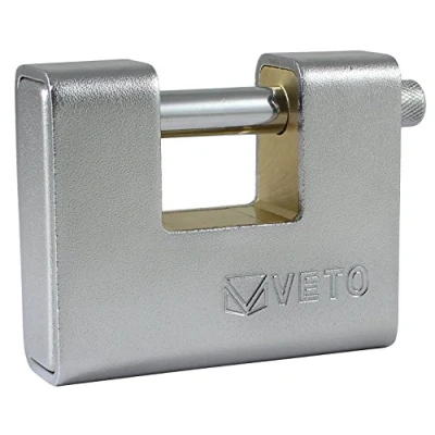 Image of TIMCO Armoured Rectangular Padlock 90mm