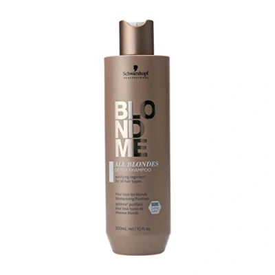 Image of Schwarzkopf Professional BlondMe All Blondes Detox Shampoo 300ml