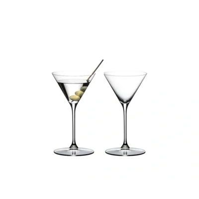 Image of Riedel Grape Set Of 2 Martini Cocktail Glasses