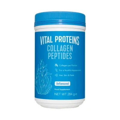 Image of Collagen Supplements, Vital Proteins Hydrolyzed Peptides Powder (Type I, III) Unflavored 284g Canister