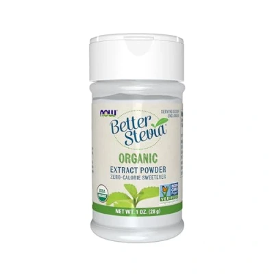 Image of Now Foods Stevia White Extract Powder, 1 Ounces by