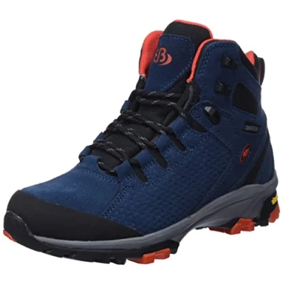 Image of Brütting Unisex Mount Trish High Cross Country Running Shoe, Blue/Orange, 6 UK