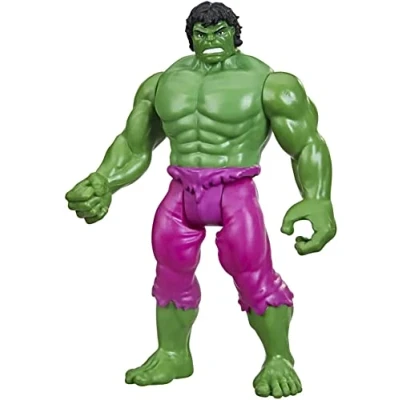 Image of Marvel Hasbro Legends Series 3.75 inch Retro 375 Collection Hulk Action Figure Toy,Green