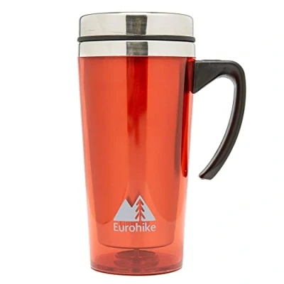 Image of Tall Insulated Mug Red 450ml