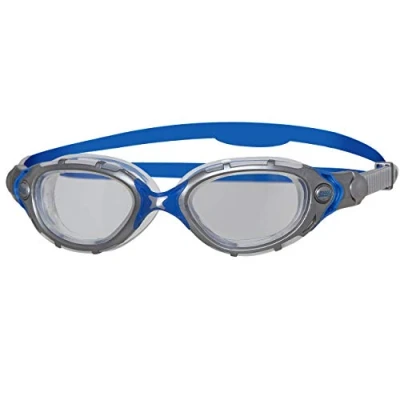 Image of Zoggs Flex Swimming Goggles, 180 Degree Peripheral Vision Blue/White