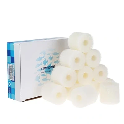 Image of LTWHOME Foam Filter fit for Eheim 2618080 Cartridges Aquaball 2208 2212/60 180,Biopower 160 240 and Prefilter 4004320 (Pack of 12)