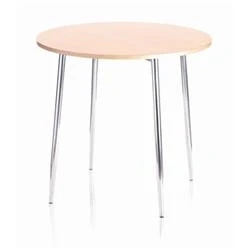 Image of Adagio 800 4 Leg Table Beech Ref CH0675BE