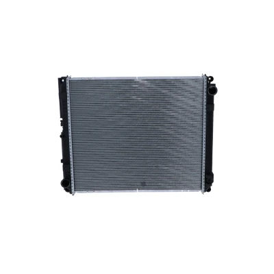 Image of 81061016493, 81061016503, 81061016777 Engine radiator NRF 509872 Aluminium 705mm 635mm 43mm without frame Brazed cooling fins