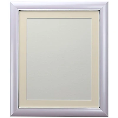 Image of FRAMES BY POST Soda Picture Photo Frame, Plastic, Lilac with Ivory Mount, 18 x 14 Image Size 11 Inch