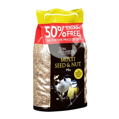 Image of Tom Chambers Multi Seed &amp; Nut Mix 50% FOC 3kg