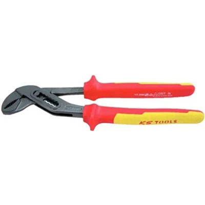 Image of KS Tools 117.2000 ERGOTORQUE VDE water pump pliers, 240mm