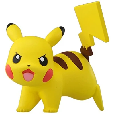 Image of Takaratomy Pokemon X &amp; Y MC 070 2&quot; Battle Pose Pikachu Mini Figure