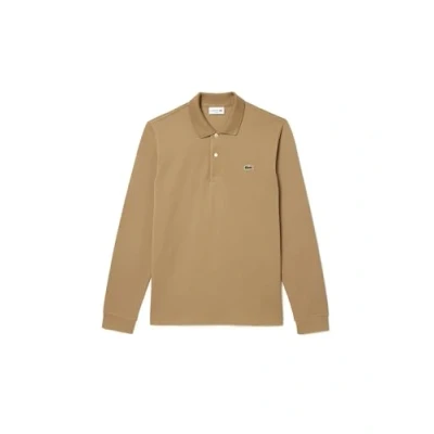 Image of Lacoste Original L.13.12 Mens Long Sleeve Cotton Polo Shirt M Lion CB8