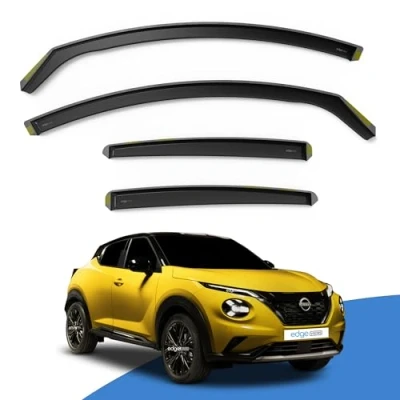 Image of Edgevisors Wind Deflectors Set Fits: Nissan Juke MK2 2019 onwards 5 Door SUV 4pc