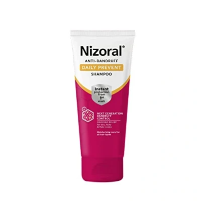 Image of Nizoral Anti Dandruff Daily Prevent Shampoo 200ml, Instant Protection, Next Generation Control, Ongoing Relief from Itchy &amp; Irritated Scalps, Moisturising Care for All Hair Types