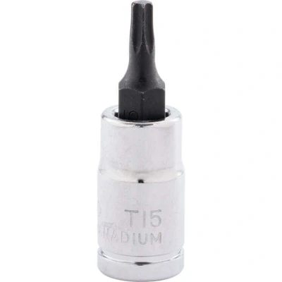 Image of Yamoto T15 TORX Screwdriver Bit 1/4&quot; Square Drive
