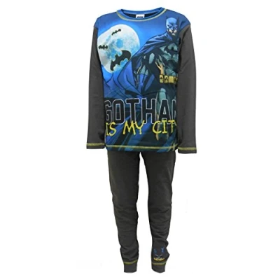 Image of Batman DC Comics &quot;Gotham My City&quot; Boys Pyjamas 5 6 Years