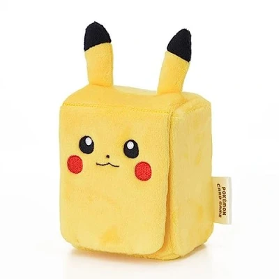 Image of Pokemon Card Game Scarlet &amp; Violet Plush Deck Case Pikachu
